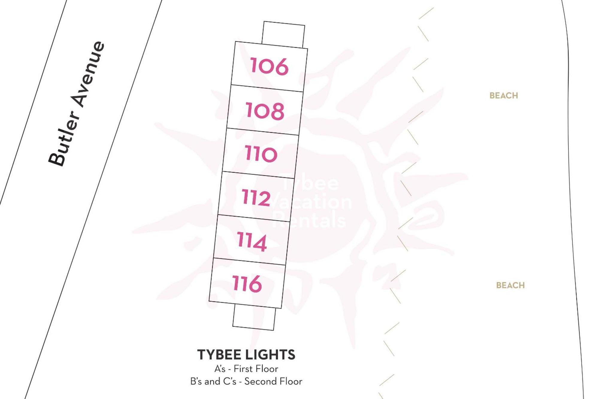 Апартаменты Tybee Lights 110C Тайби-Айленд Экстерьер фото
